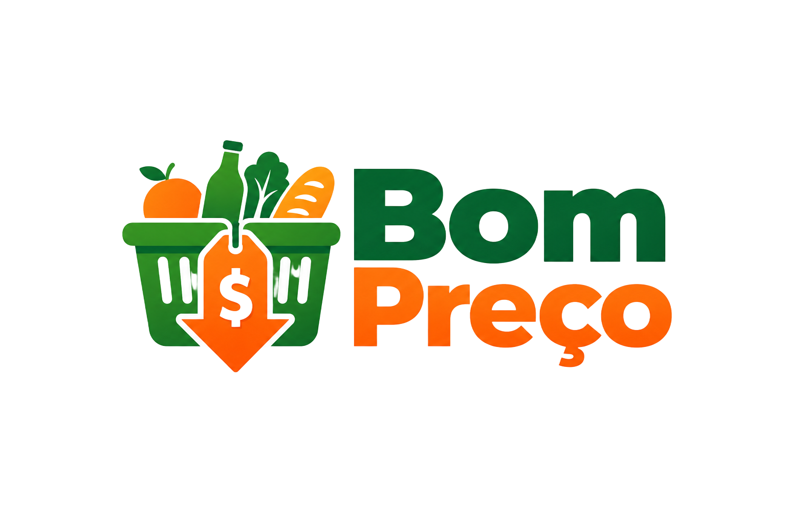 Logo Supermercado Bom Preço